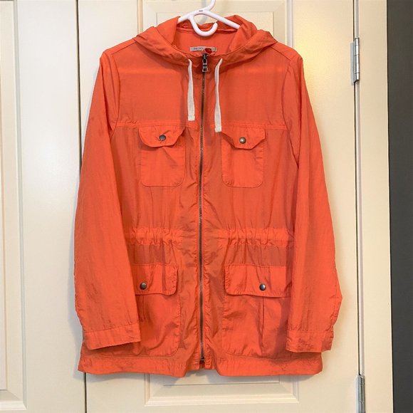 GAP orange rain jacket / windbreaker - Picture 1 of 6